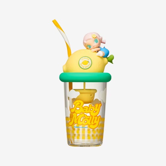 Pop Mart Baby Molly Fruity Aroma Series Straw Cup - Glāze ar salmiņu