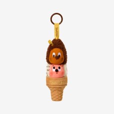 Pop Mart Twinkle Twinkle Moon Gelato Series Double Scoop Plush Keychain - Плюшевая игрушка / Брелок для ключей