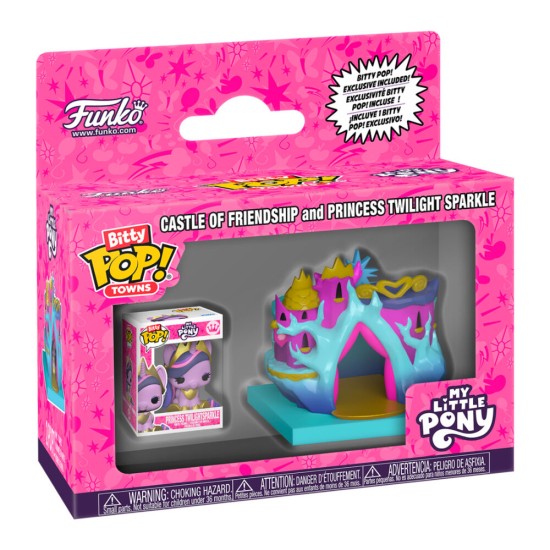 Funko Bitty Box My Little Pony Castle of Friendship and Princess Figure - Twilight Sparkle - Plastmasas figūriņa
