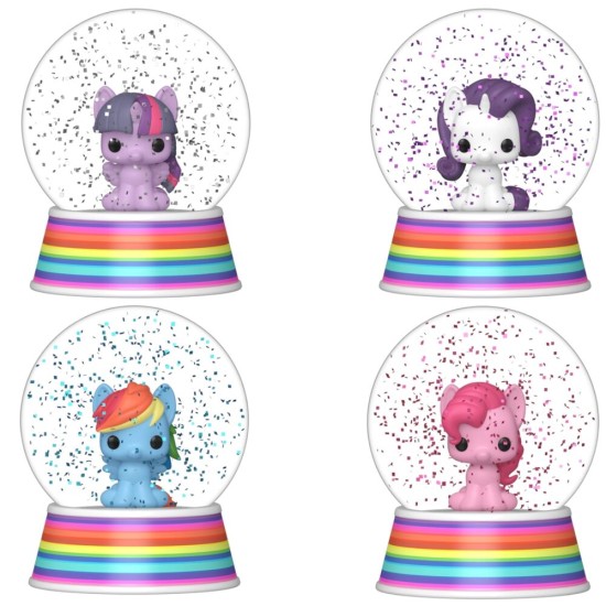 Funko Bitty Box My Little Pony Assorted Mystery Mini Snow Globe Figure - Plastmasas figūriņa