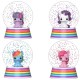 Funko Bitty Box My Little Pony Assorted Mystery Mini Snow Globe Figure - Plastmasas figūriņa