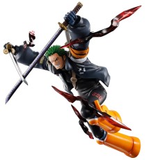 Banpresto One Piece Burts of Energy Masterlise Expiece Ichibansho Figure 15cm - Roronoa Zoro - Plastic figure