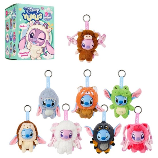 Simba Disney Stitch y Angel YusYus assorted Blind Box Plush Keychain - Плюшевый брелок для ключей