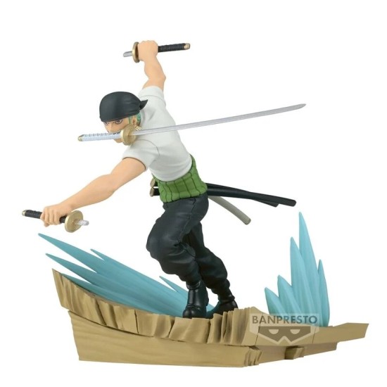 Banpresto One Piece Senkozekkei Figure 11cm - Roronoa Zoro - Plastic figure