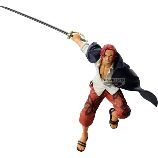 Banpresto One Piece Battle Record Figure 17cm - Shanks - Plastic figure