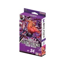 Bandai One Piece Super Card Game TCG Trading Cards - ST34 Starter Deck - Purple Charlotte Katakuri (EN)