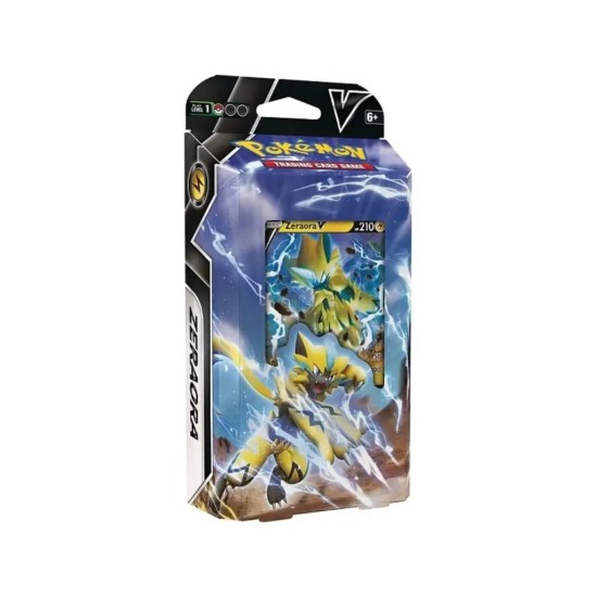 Pokemon Super Card Game TCG Trading Cards - V Battle Deck - Zeraora (2022) Battle Deck EN