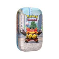 Pokemon Super Card Game TCG Trading Cards - Lumiose City Mini Tin - Emboar EN
