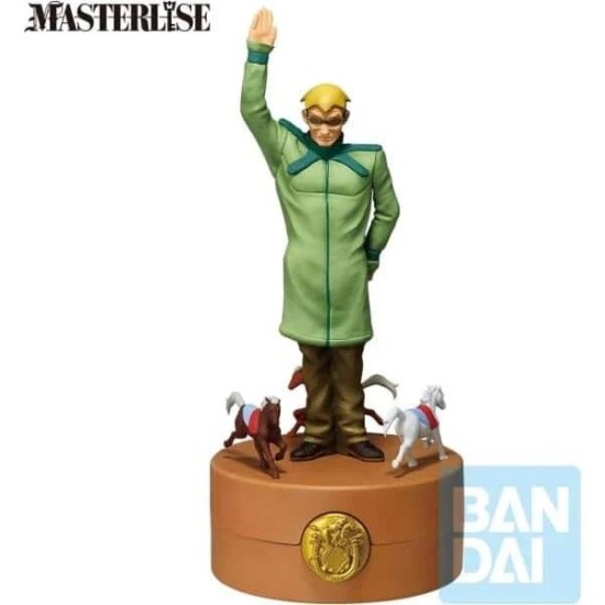 Banpresto Jojo's Bizarre Adventure Steel Ball Run Ichibansho Figure 20cm - Steven Steel - Plastic figure