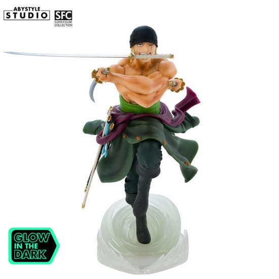 ABYstyle One Piece Glow in the Dark Figure 18cm - Zoro - Plastmasas figūriņa