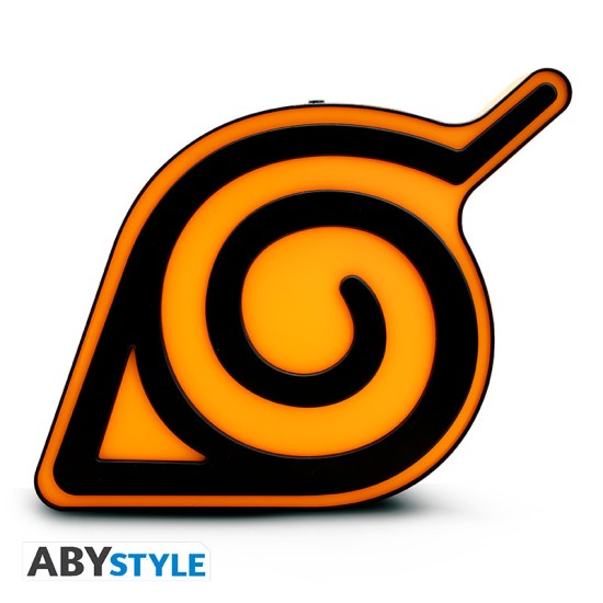 ABYstyle Naruto Shippuden LED Lamp 21cm (works with 3xAA batteries) - Konoha - LED lampa