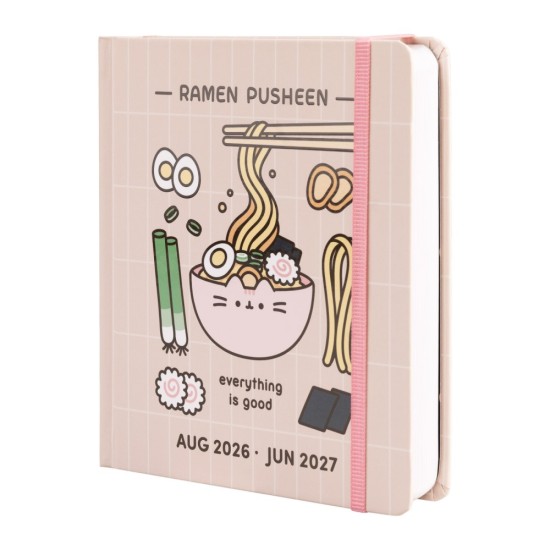 Grupo Erik Pusheen School 2026 August to 2027 July Diary - Планировщик