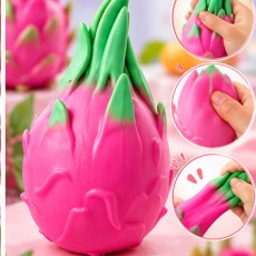 Giant Dragon Fruit Stress Relief Squishy