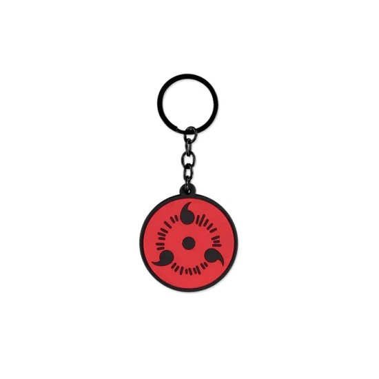 Difuzed Naruto Shippuden Rubber Logo Keychain - Gumijas atslēgu piekariņš