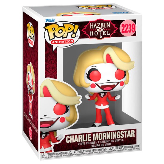 Funko POP! Hazbin Hotel Figure 9cm - Charlie Morningstar (2239) - Vinila figūriņa