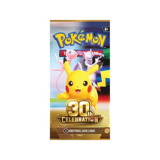Pokemon Super Card Game TCG Trading Cards - 30th Celebration Booster Pack EN