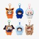Puremind Naruto Shippuden Beast Party Blind Box Vinyl / Plush Keychain - Vinila / plīša atslēgu piekariņš