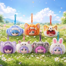Puremind Frieren: Beyond Journey's End The Animal Party Blind Box Vinyl / Plush Keychain - Vinila / plīša atslēgu piekariņš