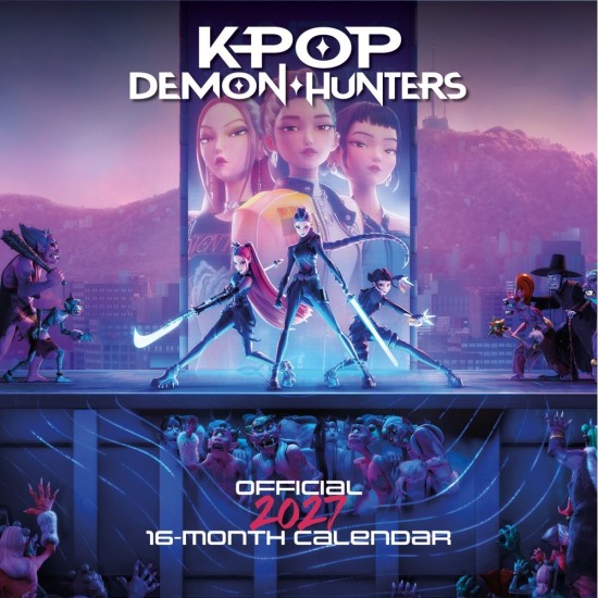 Grupo Erik Kpop Demon Hunters 2027 Calendar 30 x 30cm - Kalendārs