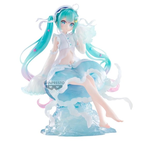 Banpresto Hatsune Miku Vocaloid Clearluxe Jellyfish Figure 20cm - Hatsune Miku - Пластмассовая фигурка