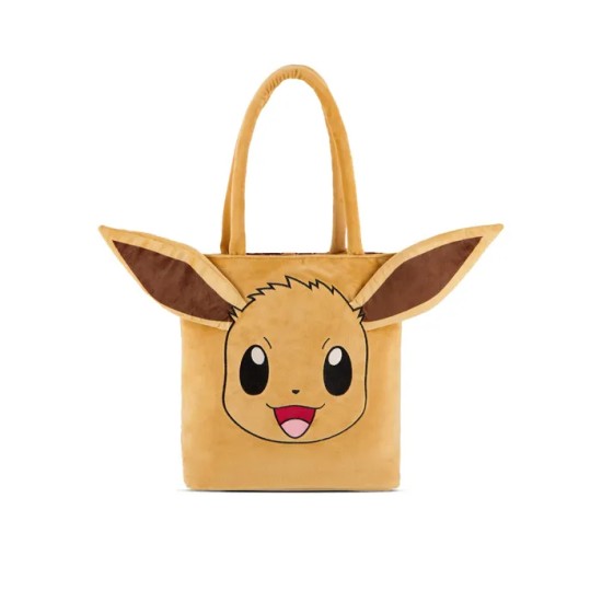 Difuzed Pokemon Novelty Tote Shopping Bag 35 x 37 cm - Eevee - Iepirkumu soma
