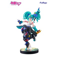 Furyu Hatsune Miku Muchute Paint Girl Ver. Another Color Figure 23cm - Hatsune Miku - Plastmasas figūriņa