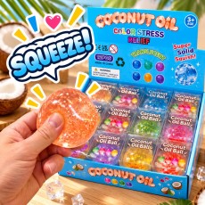 Coconut Oil Ball Squishy Stress Relief Toy