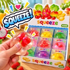 Fruit Squeeze Squishy Stress Relief Toy