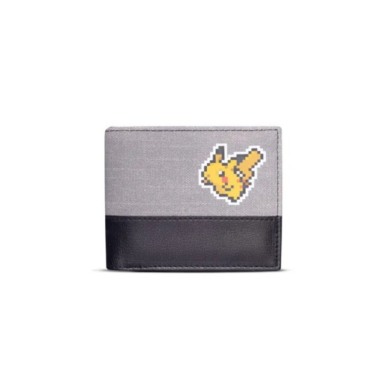 Difuzed Pokemon Pika Bi-fold Wallet - Naudas maks