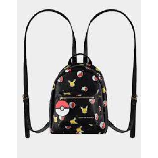 Difuzed Pokemon Pikachu Mini PU Backpack 27cm