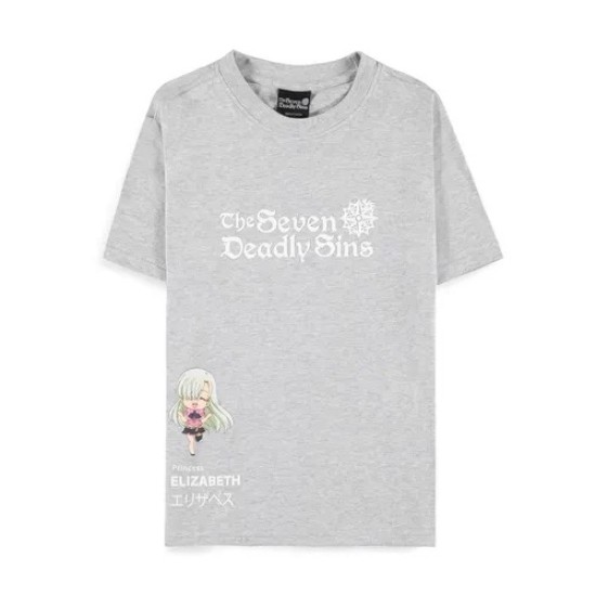 Difuzed The Seven Deadly Sins Short Sleeved T-shirt - M izmērs / Pelēks - Sieviešu kokvilnas T-krekls