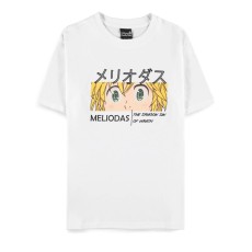 Difuzed The Seven Deadly Sins Short Sleeved T-shirt - XL size / White - Women's cotton T-shirt