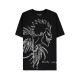 Difuzed Death Note Loose Fit Short Sleeved T-shirt - M izmērs / Melns - Vīriešu kokvilnas T-krekls