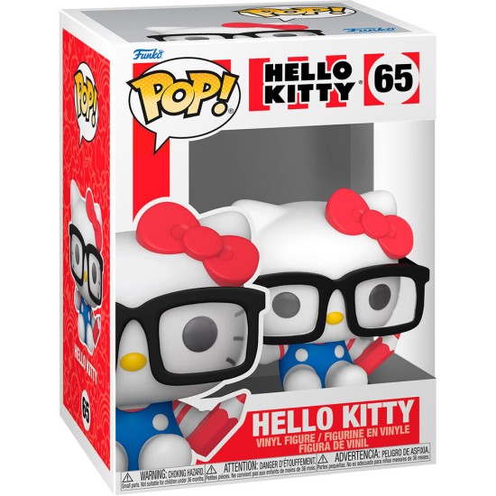 Funko POP! Hello Kitty Sanrio Figure 9cm - Hello Kitty (65) - Vinyl figure