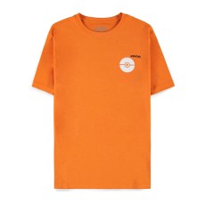 Difuzed Pokemon Charizard Short Sleeved T-shirt - M izmērs / Oranžs - Vīriešu kokvilnas T-krekls