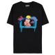Difuzed Naruto Graffiti Square T-shirt - S size - Men's cotton T-shirt