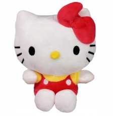 Play by Play Hello Kitty Assorted Plush Toy 15cm - Sarkans - Plīša rotaļlieta
