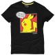 Difuzed Pokemon Pika Pop Short Sleeved T-shirt - M izmērs / Melns - Vīriešu kokvilnas T-krekls