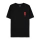 Difuzed Death Note Eat the Apple Short Sleeved T-shirt - S izmērs / Melns - Vīriešu kokvilnas T-krekls