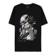 Difuzed Death Note Shinigami Demon Crew Short Sleeved T-shirt - M izmērs / Melns - Vīriešu kokvilnas T-krekls