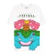 Difuzed Pokemon Venusaur Short Sleeved T-shirt - L izmērs / Balts - Sieviešu kokvilnas T-krekls