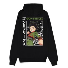 Difuzed Hunter x Hunter Gon Freecss Zipper Hoodie - M izmērs - Vīriešu hūdijs ar ravējslēdzēju un kapuci