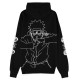 Difuzed Naruto Shippuden Zipper Hoodie - L izmērs - Vīriešu hūdijs ar ravējslēdzēju un kapuci