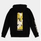 Difuzed Pokemon Attacking Pika! Zipper Hoodie - L izmērs - Vīriešu hūdijs ar ravējslēdzēju un kapuci