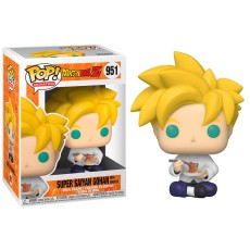 Funko POP! Dragon Ball Z Serie 9 Figure 9cm - Super Saiyan Gohan with Noodles (951) - Vinyl figure
