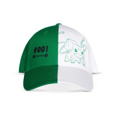 Difuzed Pokemon Bulbasaur Adjustable Cap - Kokvilnas cepure ar nagu