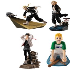 MegaHouse Tokyo Revengers Toman Heroic Scenes Surprise Figure 8cm (1 pcs.) - Plastmasas figūriņa