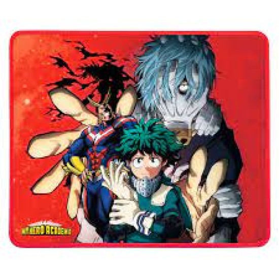 Konix My Hero Academia Red Gaming Mousepad - Peles paliktnis