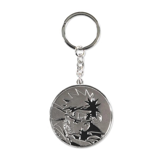 Difuzed Naruto Shippuden Silver Metal Keychain - Metāla atslēgu piekariņš