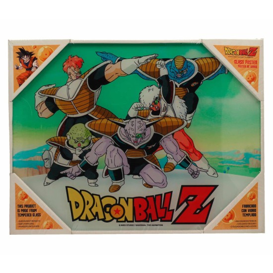 SD Toys Dragon Ball Z Glass Poster 40x30cm - Special Forces